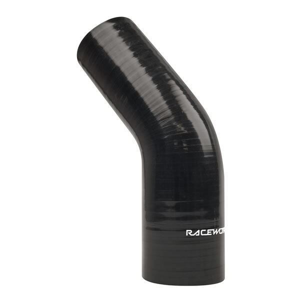 Raceworks Silicone Hose 45 Degree Reducer Elbow