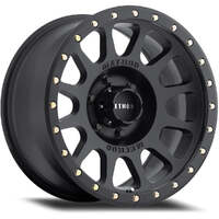 Method 305-HD NV [Bore Size: 130.81] [CHOOSE STYLE: Matte Black] [SIZE BOLT OFFSET SPACING: 17x8.5 8x180 0] [Stud Pattern:  8 x 180]