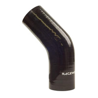 SHE-045-200BK Raceworks Hose – 45 Elbow [Size:2"]