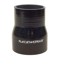 SHR-250275BK Straight Silicone Reducers [Size:2.5" - 2.75" ]