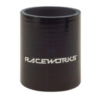 Raceworks Silicone Hose Straight x 90mm Long [Size:3.5" ]