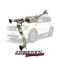 Nissan Y62 Patrol 3 Inch Stainless Steel Exhaust CAT BACK