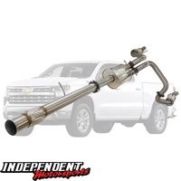 Independent Motorsports Chevrolet Silverado 1500 LTZ 3" Twin Stainless Catback Exhaust