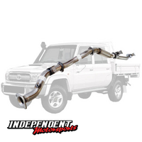 79 Series MY17 3 Inch DPF Back Exhaust Hotdog ( Quiet )