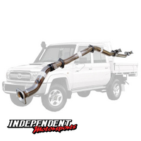 79 Series MY17 3 Inch DPF Back Exhaust Pipe ( Moderate )