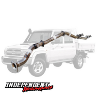  79 Series V8 Dual & Single Cab Exhaust DPF Model  3 Inch